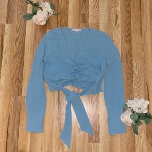 L Love cropped blouse